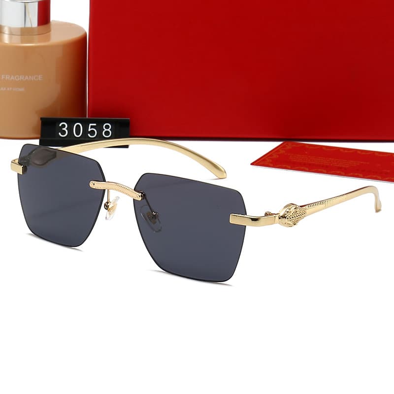 New Fashionable Sunglasses For Men And Women, Frameless, Travel And Leisure Trendy Sunglasses