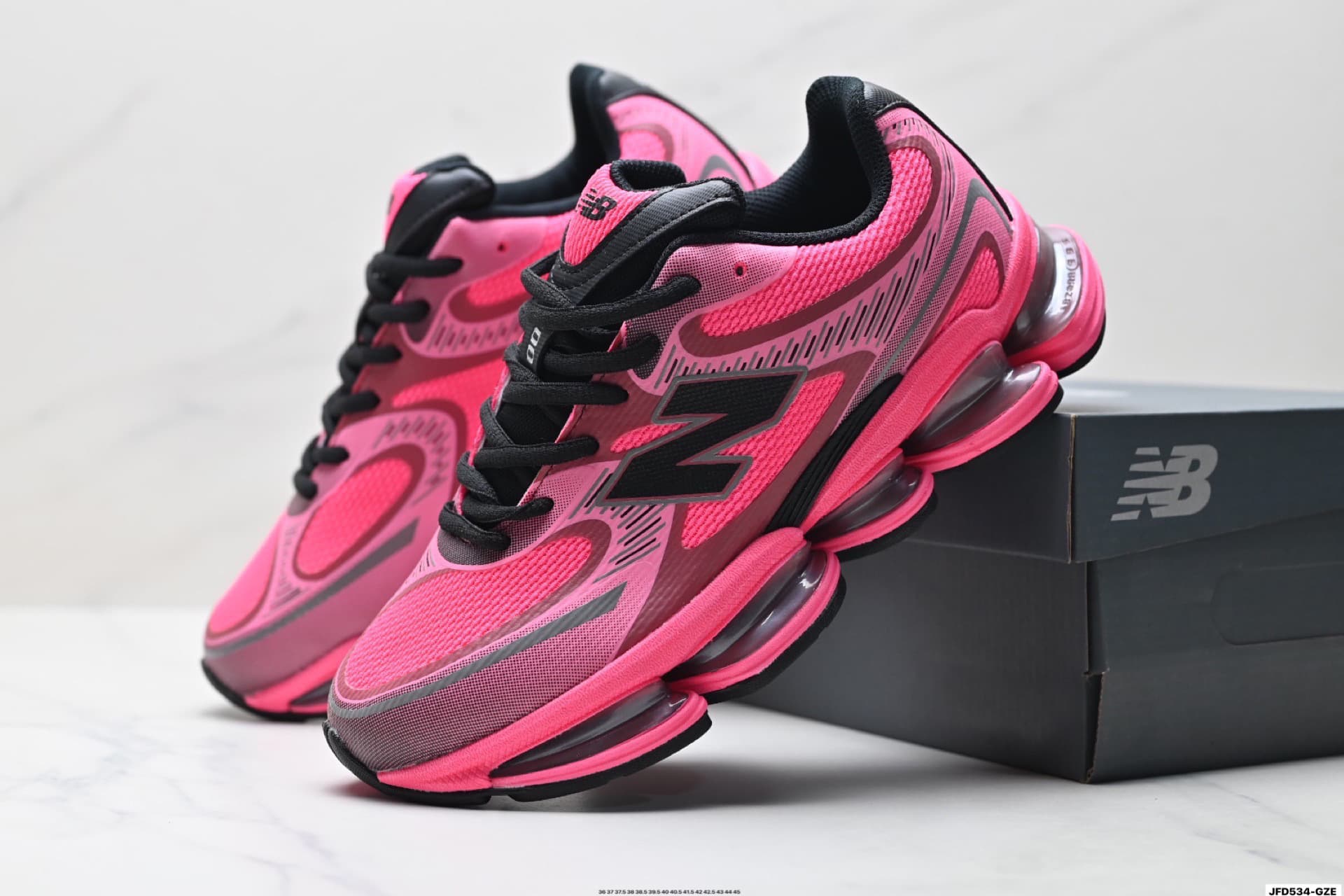 Chaussures de sport basses et décontractées Putian Original Box NB 2000 unisexes, résistantes à l'usure