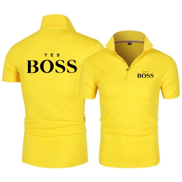 2023 nouveau polo imprimé pour hommes haute qualité affaires luxe T-shirt mode respirant hommes Polo chemise