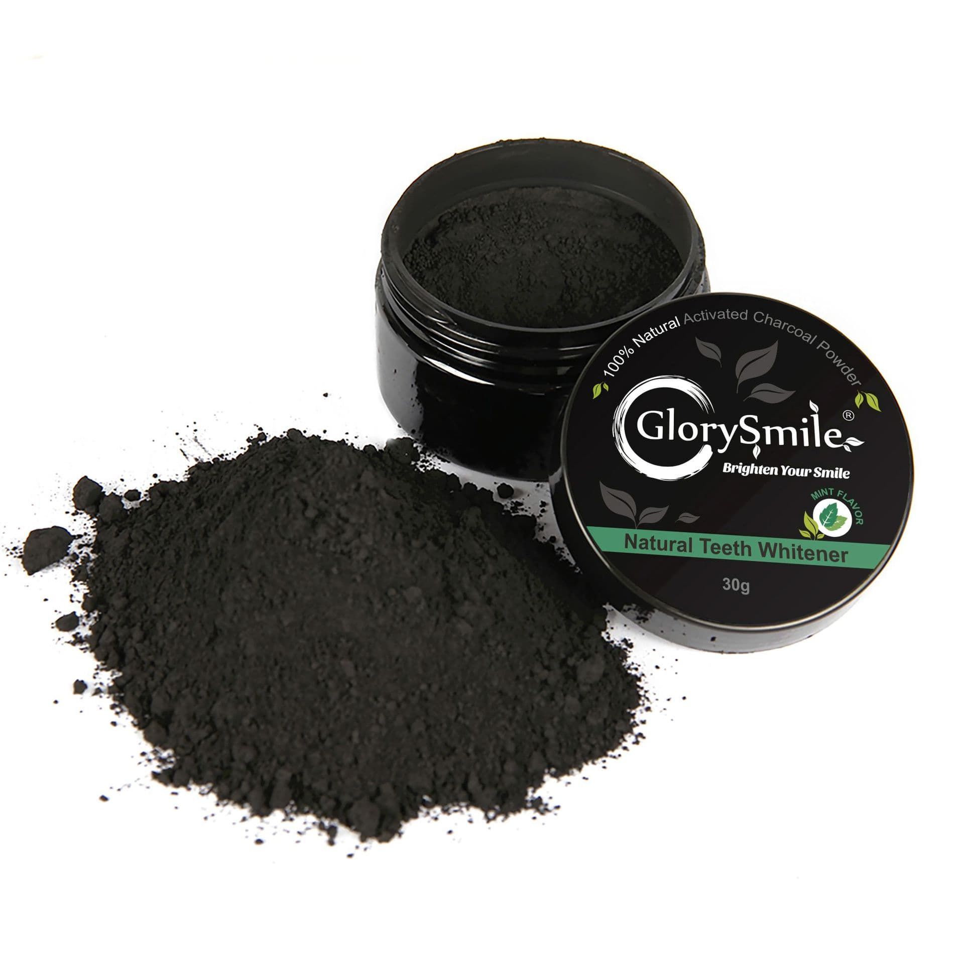 Carbon tooth powder bamboo charcoal black tooth powder baking soda whitening tooth powder clean oral stain removal tooth cleaning powder