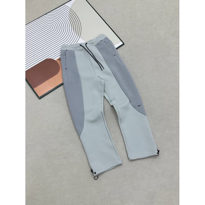 Ensemble veste de sport et pantalon droit en maille patchwork TCH quatre couleurs, style créateur 26