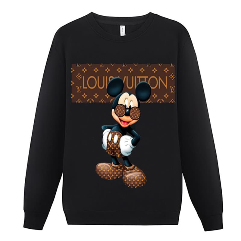 Sweat à capuche décontracté pour homme de haute qualité, style L, classique, tendance, polyvalent, avec col rond, noir