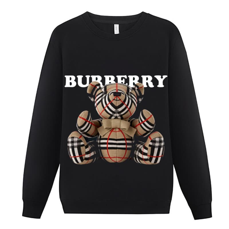 17 Style Burber Nouveau Sweat à capuche imprimé Tendance Sweat à capuche décontracté polyvalent pour hommes