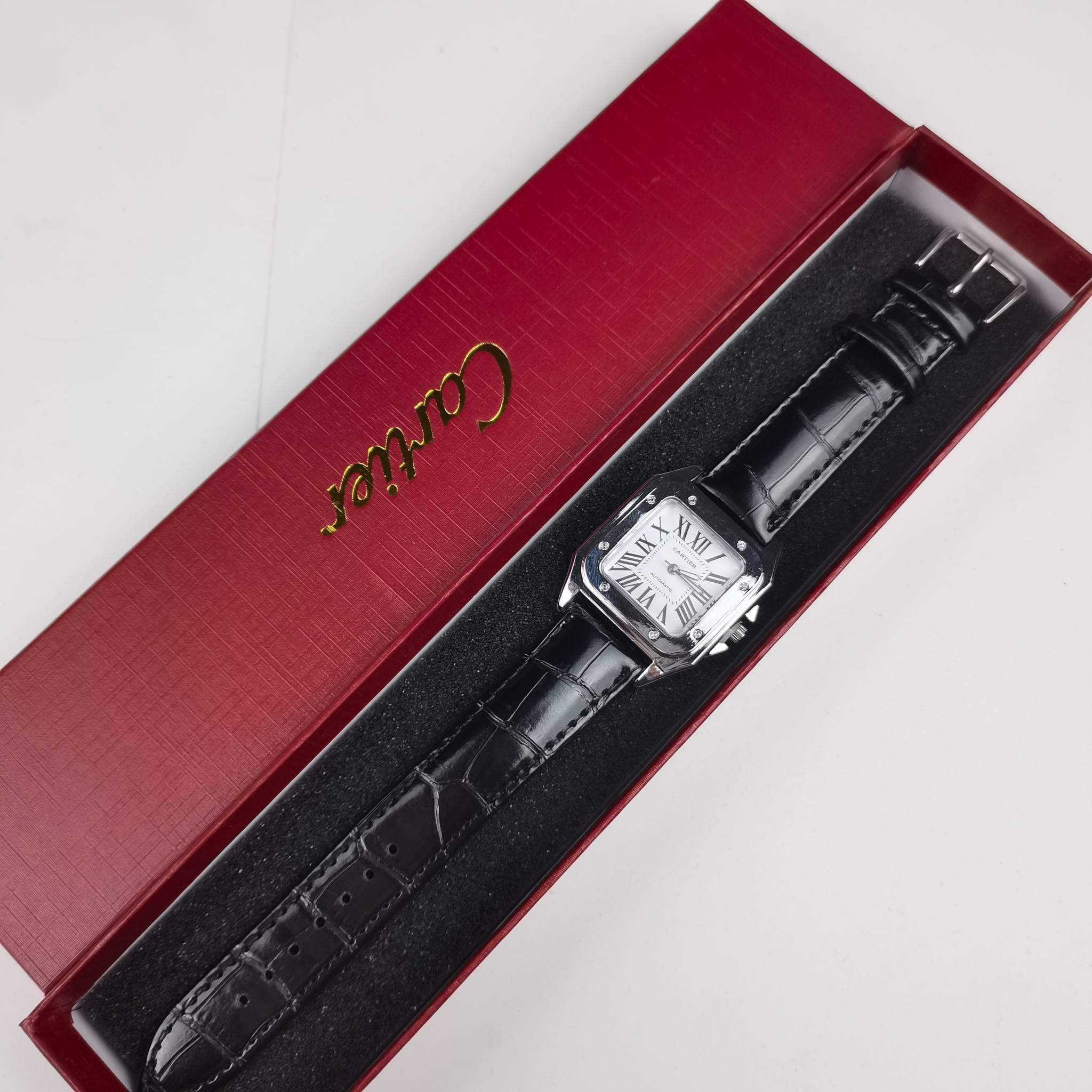 Montre à quartz tendance pour femme, cadran résistant, ceinture, décontractée, élégante et discrète
