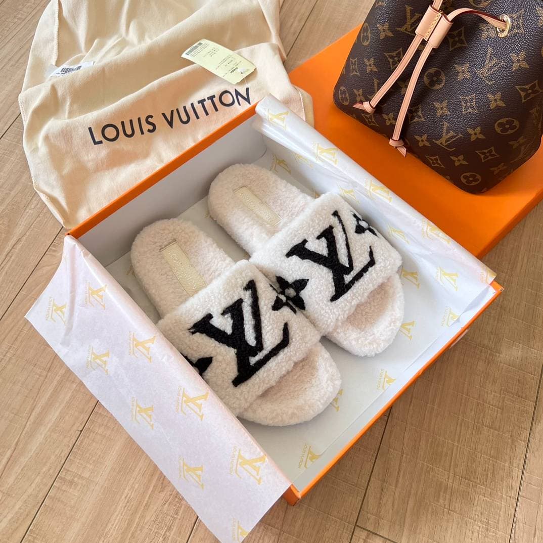 Louis,Vuitton,lv,créateur de mode tendance bas unisexe pantoufles d'été pantoufles de gelée mexy