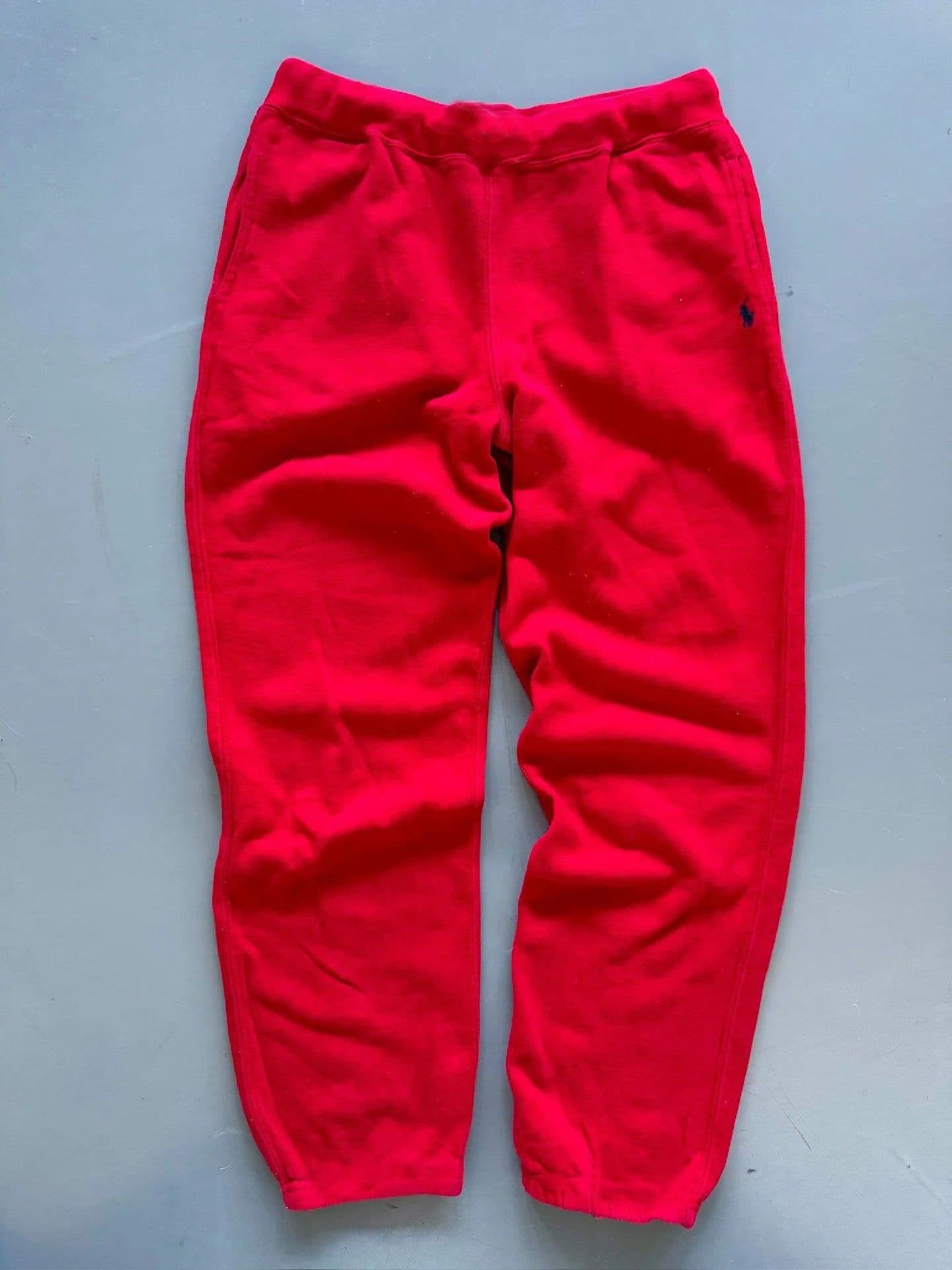 Pantalon de sport décontracté pour homme, style rétro, tendance, hip-hop, taille élastique, fermeture éclair, ample, couleur unie