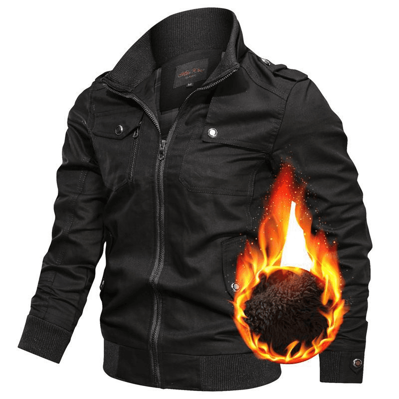 Men's jacket Youth stand-up collar men's top jacket