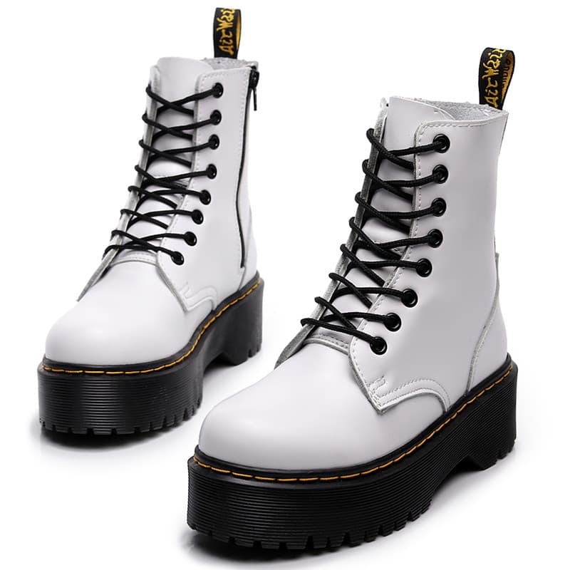 Bottes Martin en cuir de vache, chaussures et bottes de haute qualité