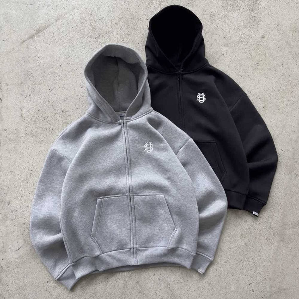 Women's Clothing Flame Embroidery Patchwork Hoodie – Oversized Streetwear With 3D Design, Comfortable Winter Pullover