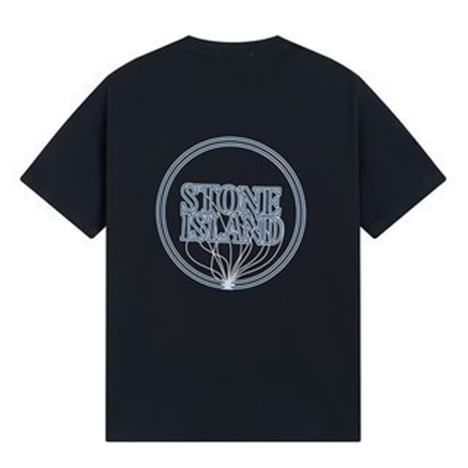 T-shirt d'été à manches courtes pour homme de haute qualité, motif pierre tendance et décontracté.