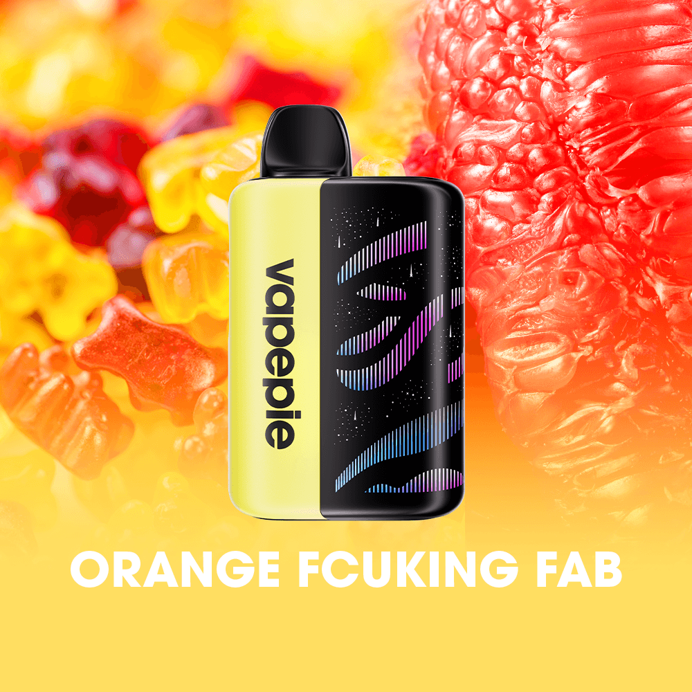 VAPEPIE Galactic Gleam 35000 bouffées Bonbons gélifiés à l'orange Entrepôt UE