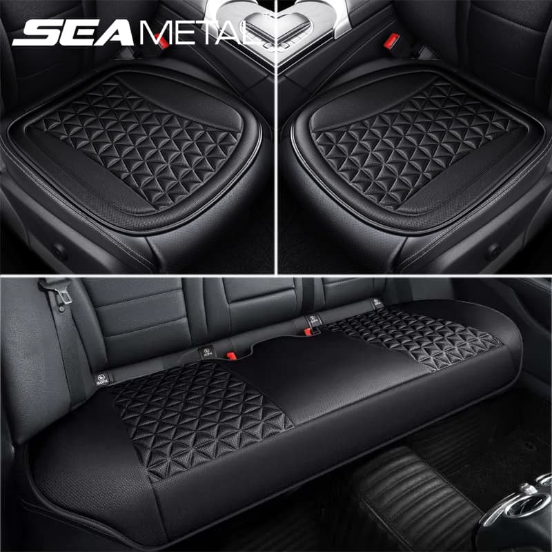 SEAMETAL 3D Car Cushion Breathable Cover Convex Design Heat Dissipation Seat Protector Anti Scratch Non-Slip Chair Mat