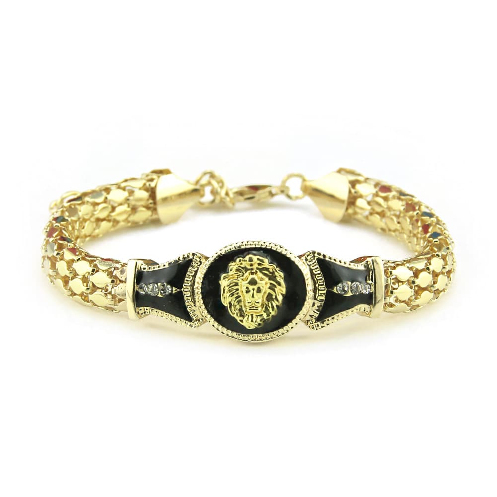 Fashion Luxury Punk Lion Head Snake Bone Bracelet for Women Men Bangle Bracelet Classic Trendy Brand Jewelry