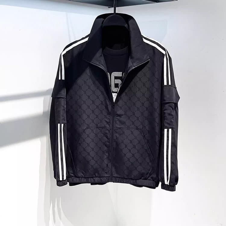 Men's Clothing 2025 Spring And Autumn New Fashion Brand Jackets Men's Trendy Casual Yuppie High End Stand Collar Jacket Men's Hot Tops