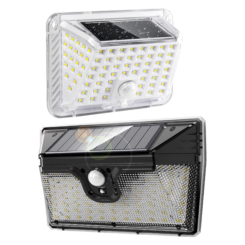 Solar Motion Sensor Outdoor Light, 90 LED Wall Lamp For Garden, Yard, Patio, Balcony – Waterproof, Super Bright, Energy Efficient