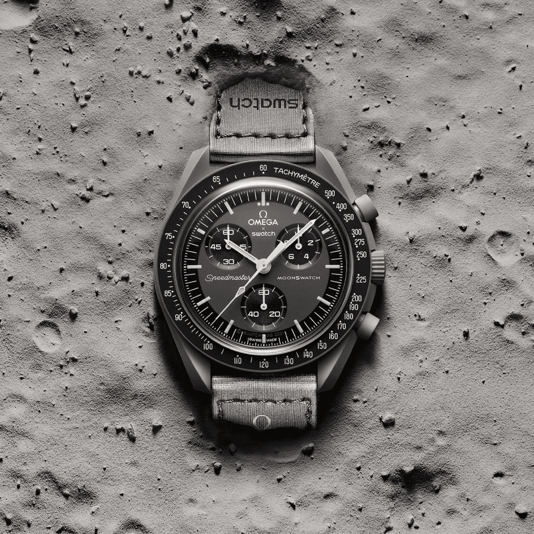 Swatch Planet Speedmaster Homme et Femme S033A100 Suisse Originale