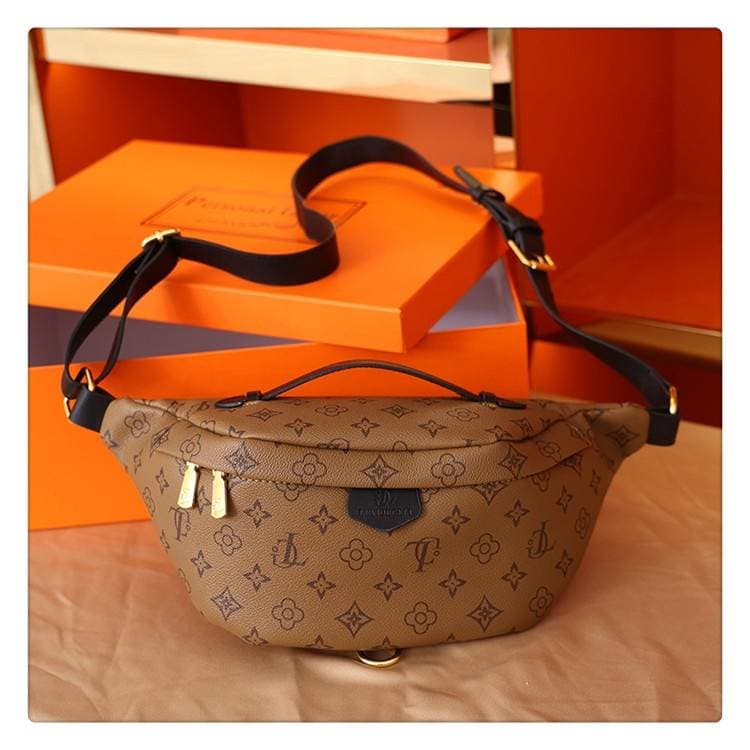Fashion retro Fanny pack women new large capacity chest bag shoulder bag crossbody bag women