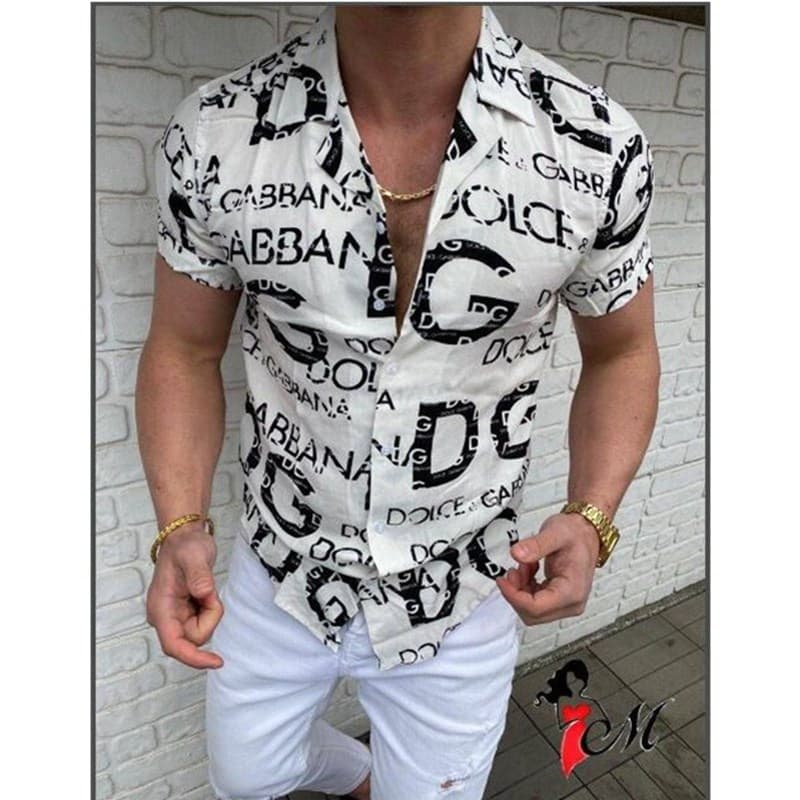 Chemise hawaïenne à manches courtes pour homme PQ Summer New