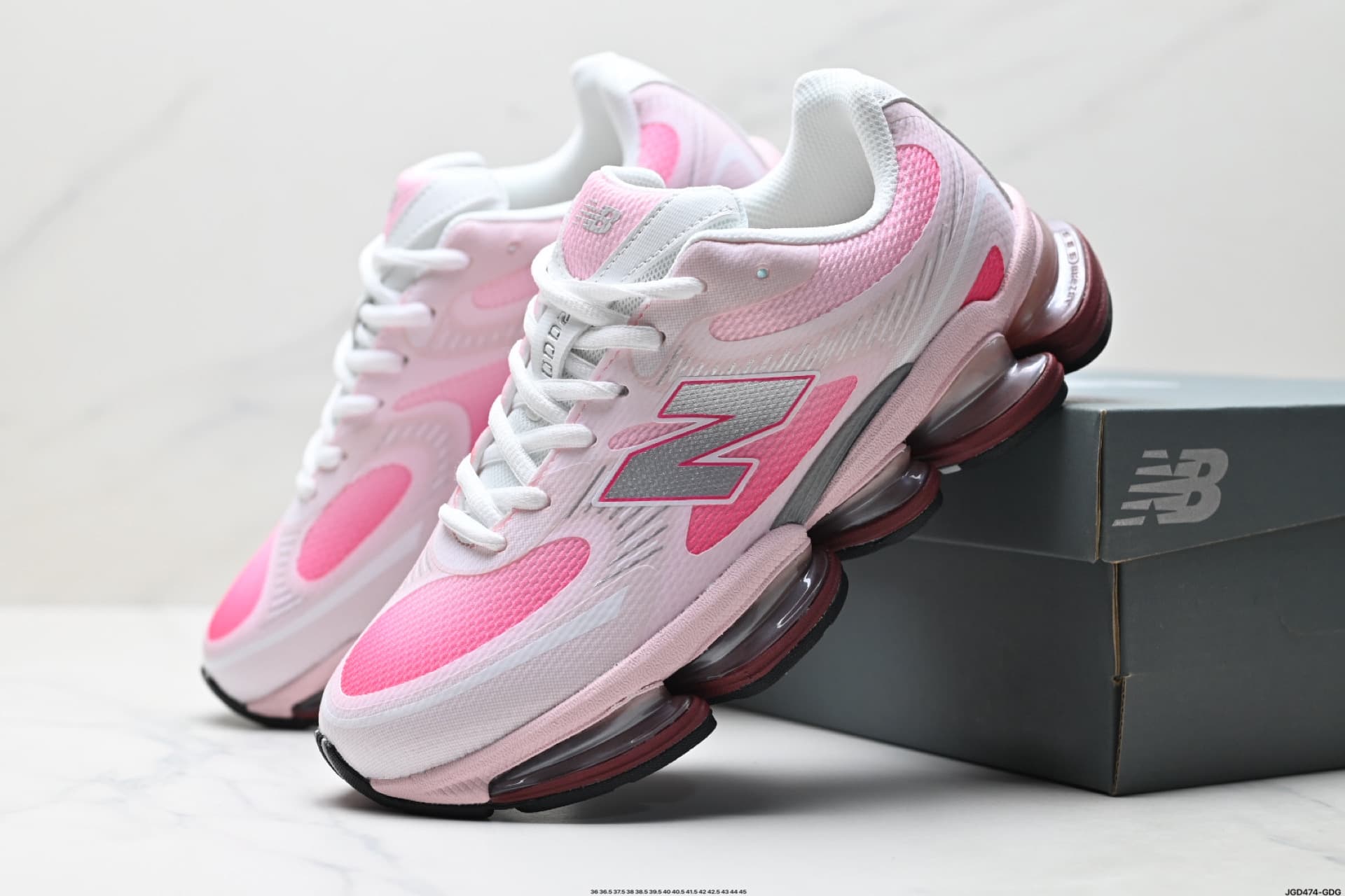 Chaussures de sport basses et décontractées Putian Original Box NB 2000 unisexes, résistantes à l'usure