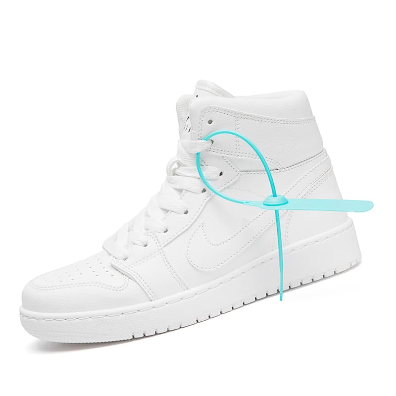 Chaussures pour hommes de magasin d'usine, baskets noires et blanches pour hommes et femmes