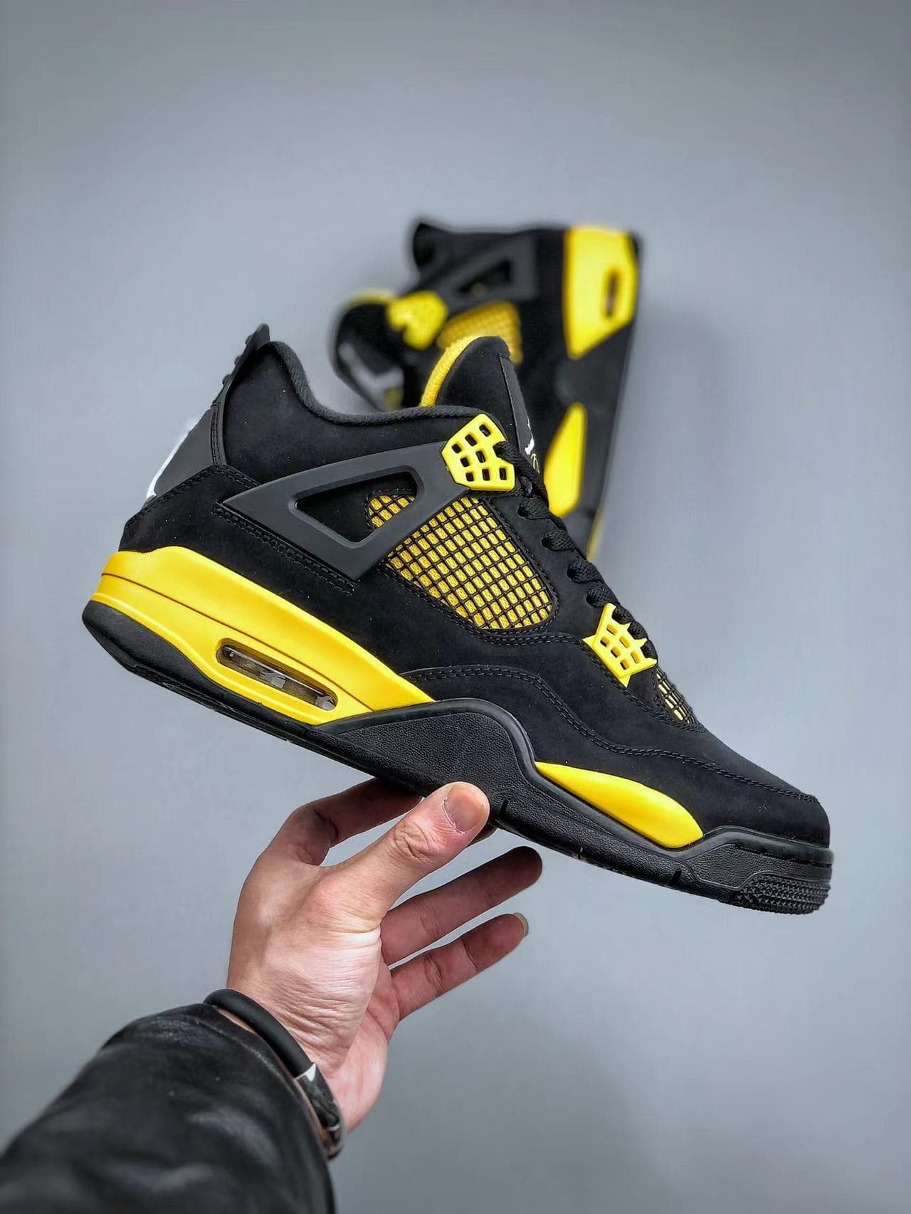 Baskets basses unisexes 4S rétro sport avec coussinets Ajorden4