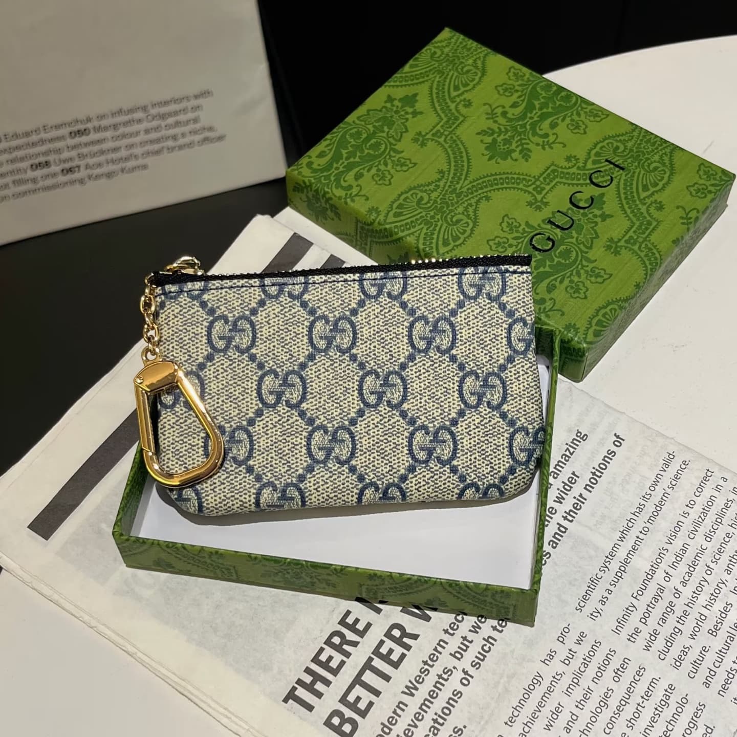 Pochette porte-cartes/porte-cartes Zero, style classique et tendance, unisexe, collection 2026.