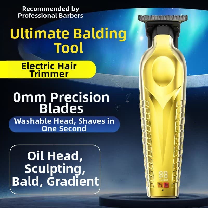 VBT Electric Hair Clippers Trimmers 0 Blade Shavers Carving Oil Clipper 0818 For Garment Steamer