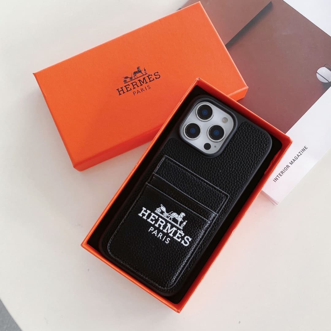 Nouvelle coque de luxe pour iPhone 17 Pro, compatible avec les modèles 14 et 12/13 pouces. Protection double emplacement pour cartes. Modèle simple