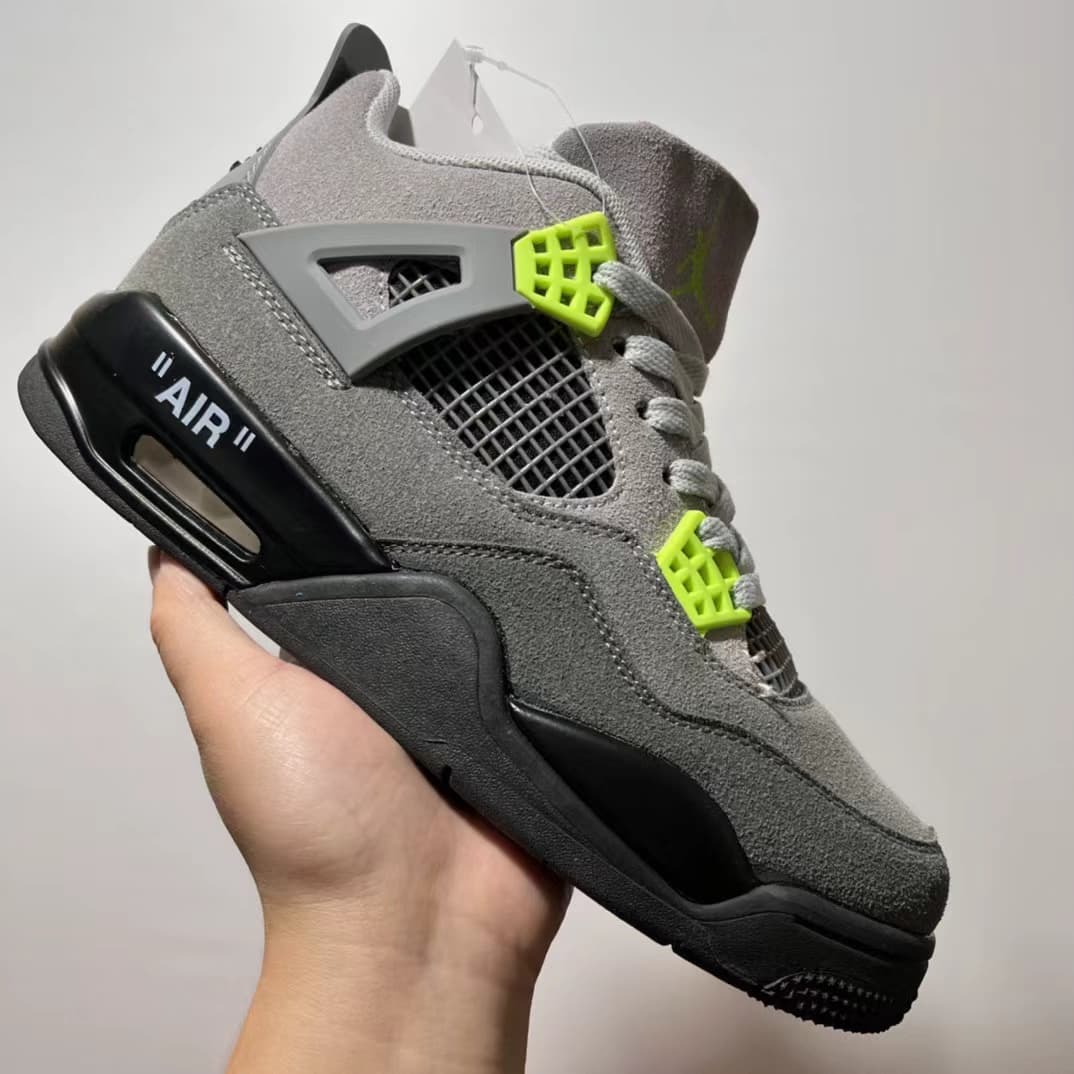 Baskets basses unisexes 4S rétro sport avec coussinets Ajorden4