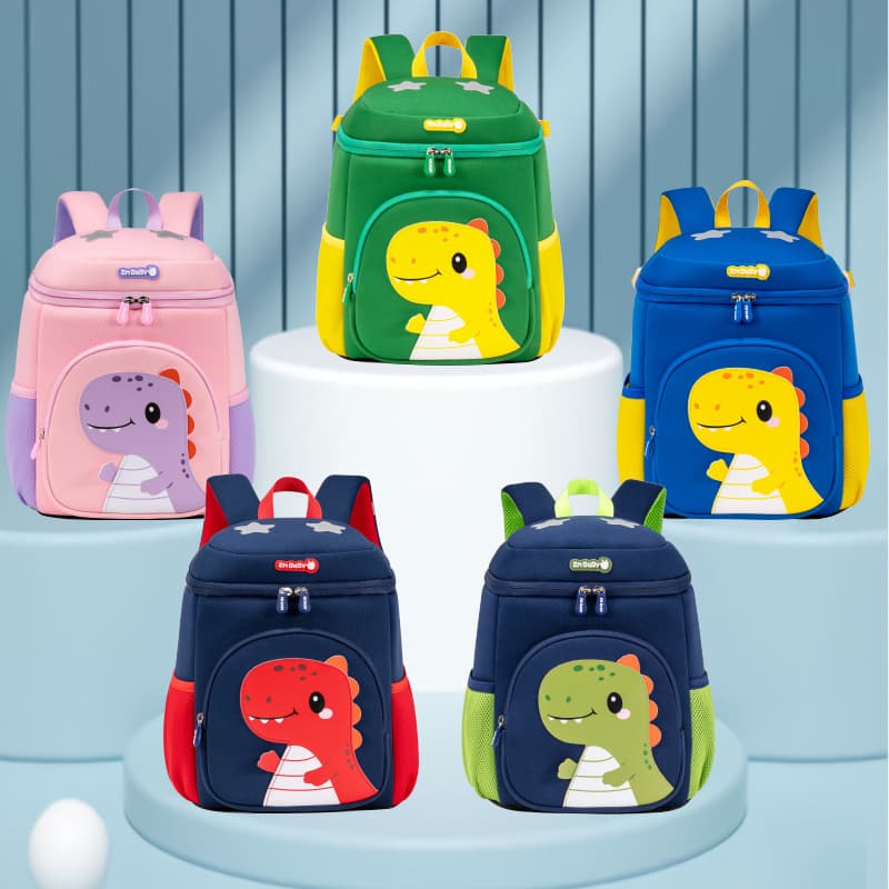 Sesame Baby New Kindergarten Cartoon Schoolbag Boys And Girls Cute Childish Children Backpack Baby Backpack