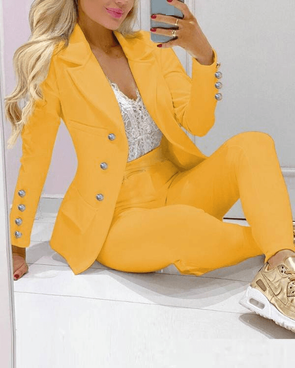 Nouveau petit costume décontracté pour femme