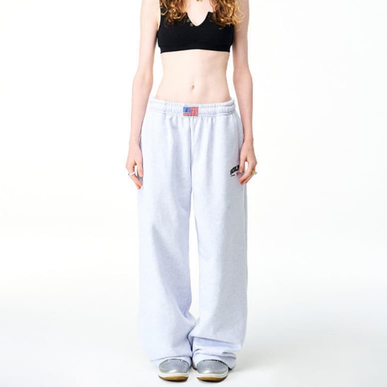 Women's Clothing Sweatpants Sports Pants Leggings Street Wide Leg Casual Pants Loose Pants