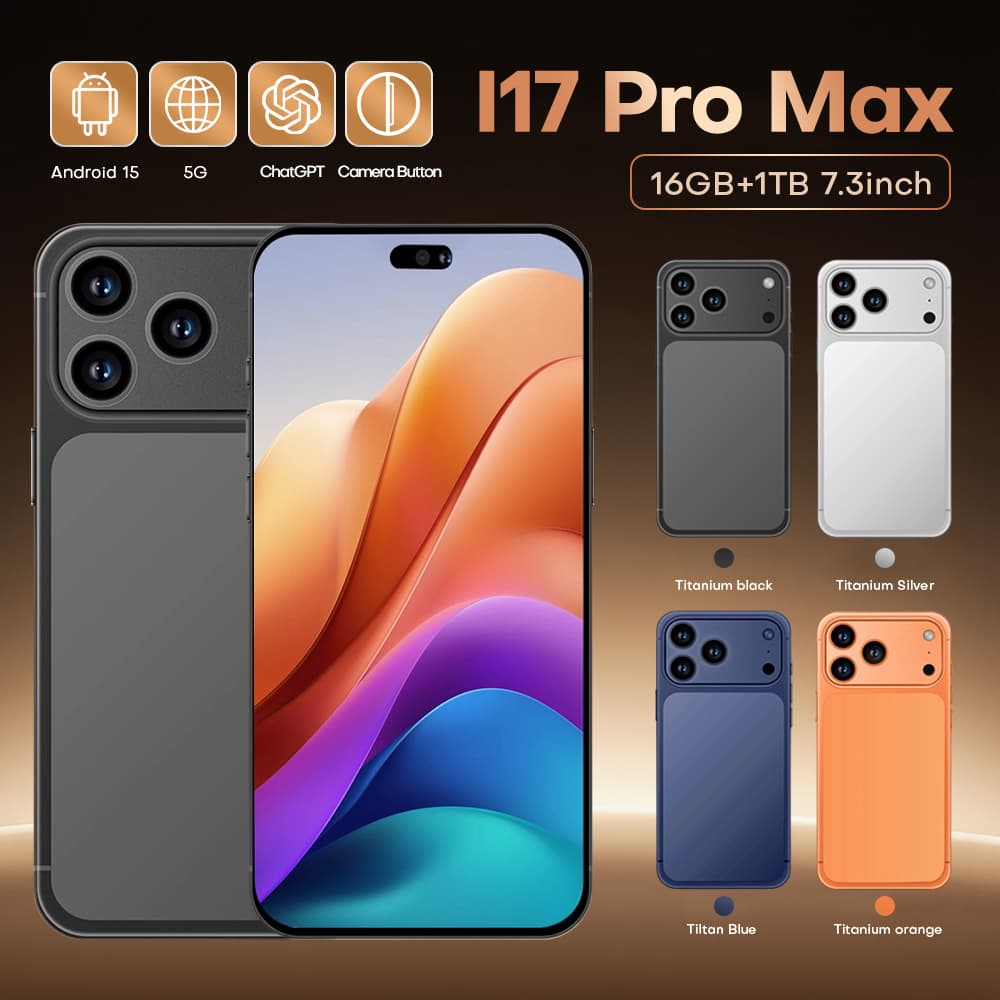 2025 New I17 Pro Max Original Tablet PC Intelligent 5G Dual Card Dual Standby Android15 Global Version 8000mAh Battery Tab