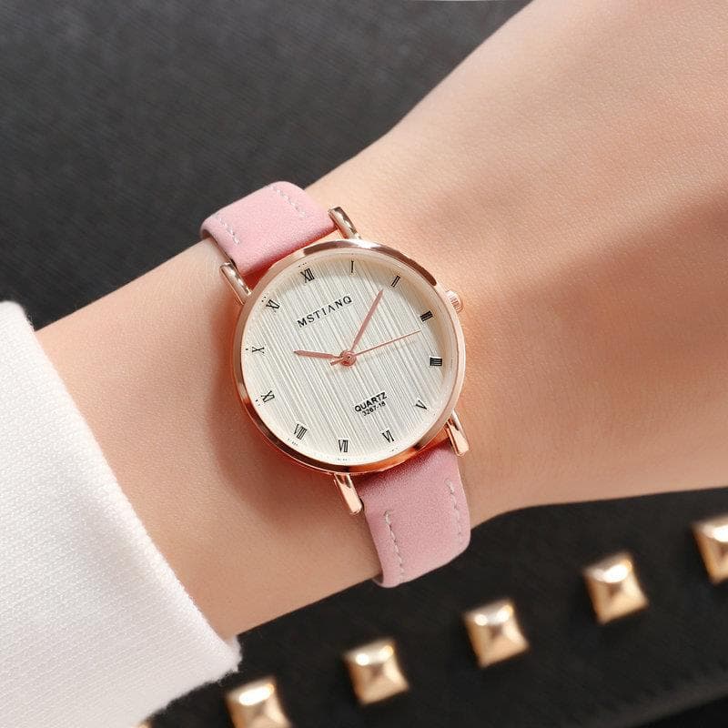 fashion ladies watch online popular explosion simple casual belt Women's quartz watch