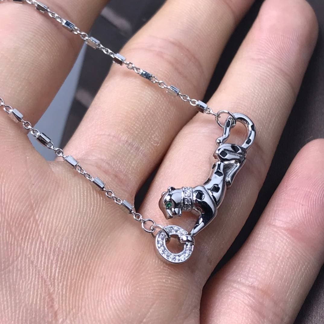 Car-tier New High-end Leopard Necklace For Women