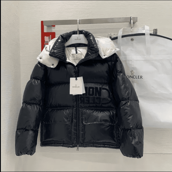 Veste courte et chaude pour femme, brodée de lettres, idéale pour l'hiver