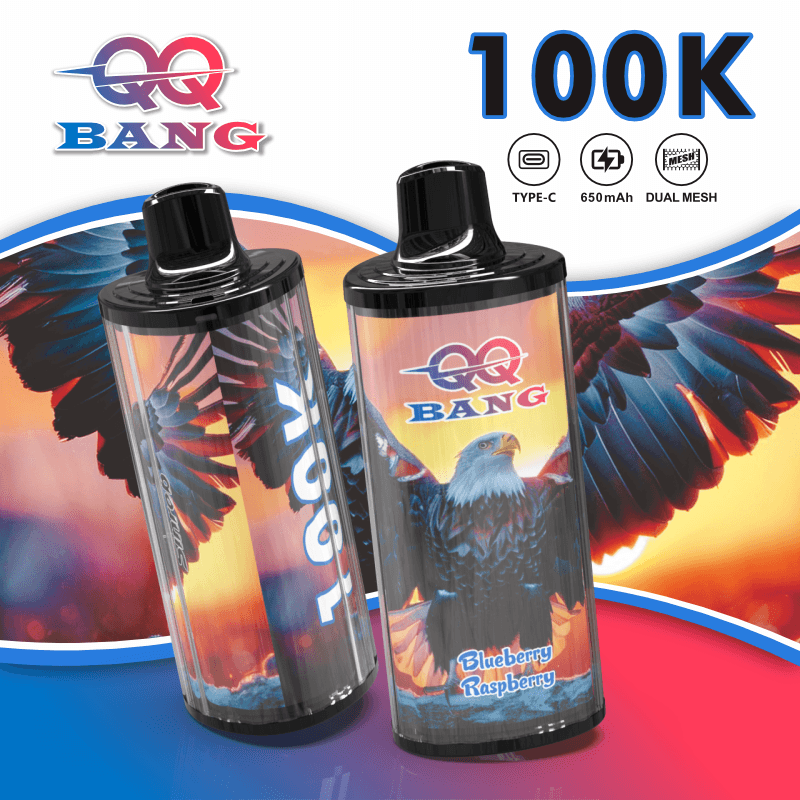 BANG KING 100K bouffées / Affichage du niveau de carburant et de la batterie sur l'écran / Faible résistance / Charge rapide