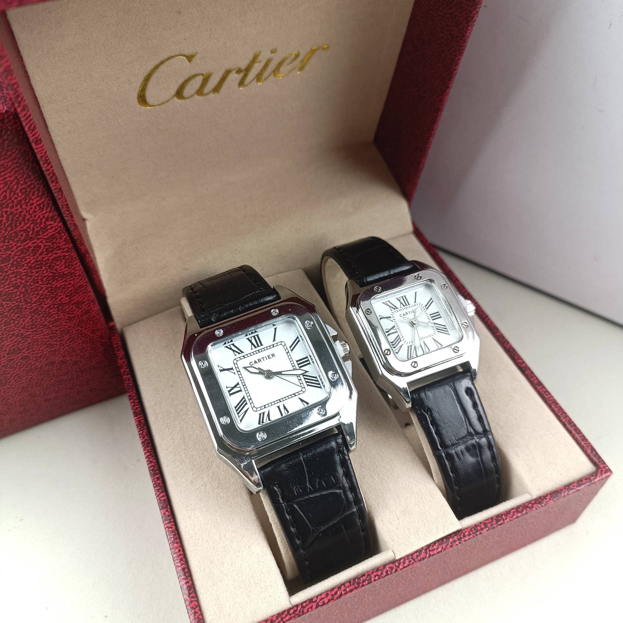 Montre à quartz unisexe tendance pour couples 27