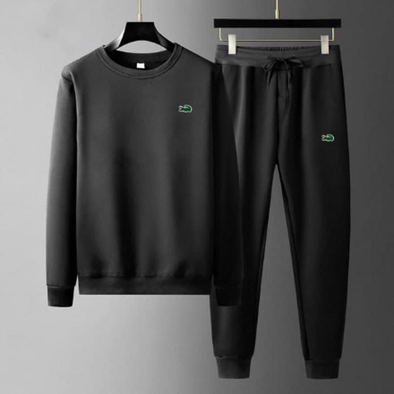 Ensemble pull sans capuche à col rond et pantalon de course pour homme (collection 2023).
