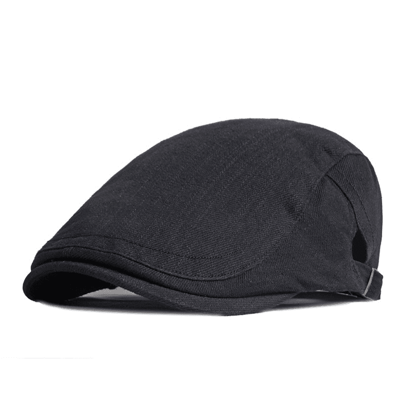 Unisex Simple Light Cotton Beret For Men Retro Art Shade Duck Tongue Forward Hat For Women Simple Fashionable