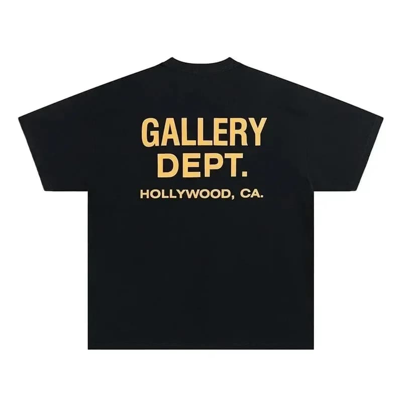 Galerie Dept imprimé hommes T-Shirts décontracté rue col rond mode t-shirt vêtements femmes t-shirt femme Y2K été marque hauts