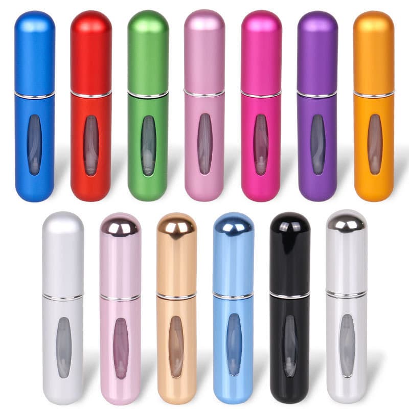 Portable Mini Self Pump 5ml Perfume Dispensing Bottle Bottom Self Filling Spray Bottle