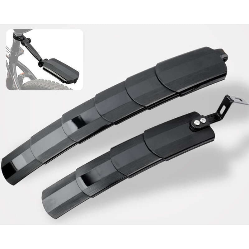Bicycle 26 Inch 27.5-inch Universal Portable Mudguard Folding Tile Mountain Bike Retractable Rain Shield