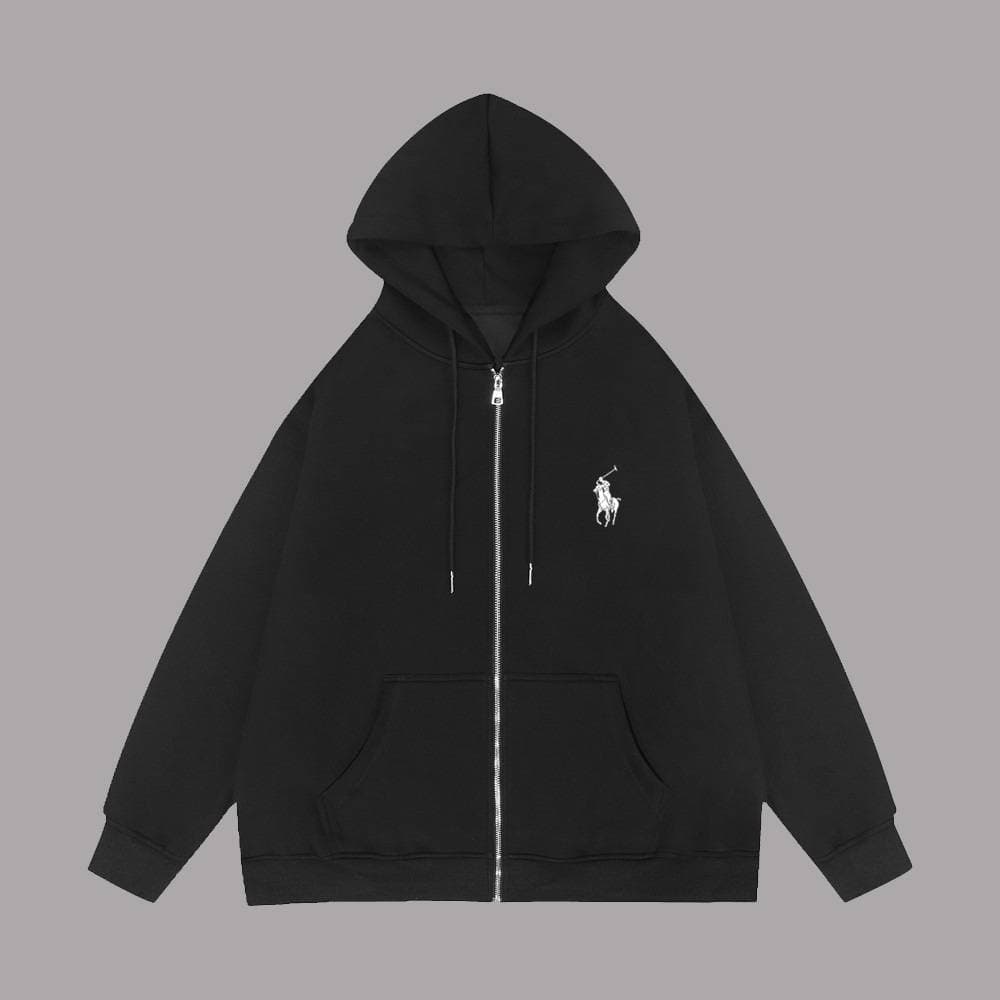 Veste à capuche imprimée, style identique pour hommes et femmes, haut ample à fermeture éclair, grande taille