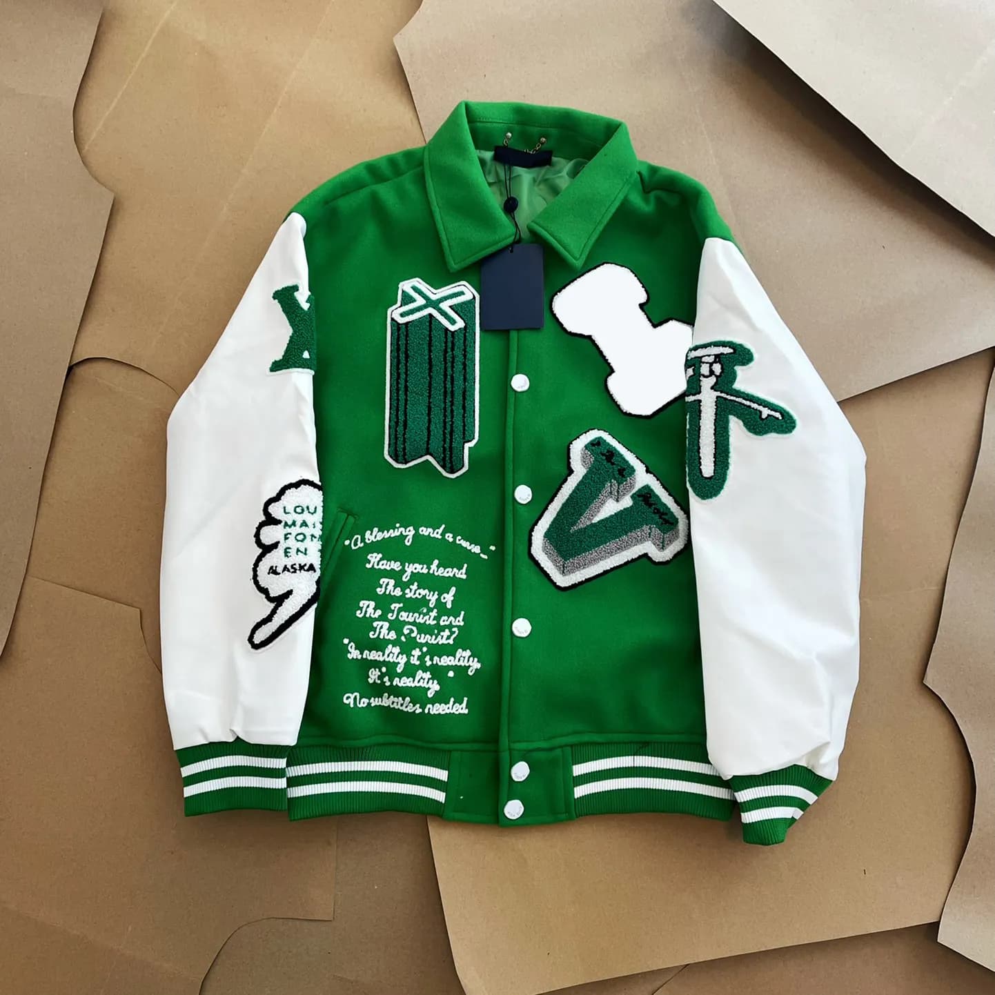 veste homme mode manteau de baseball uniforme mode veste simple boutonnage vestes chaudes couples femmes hommes manteaux universitaires