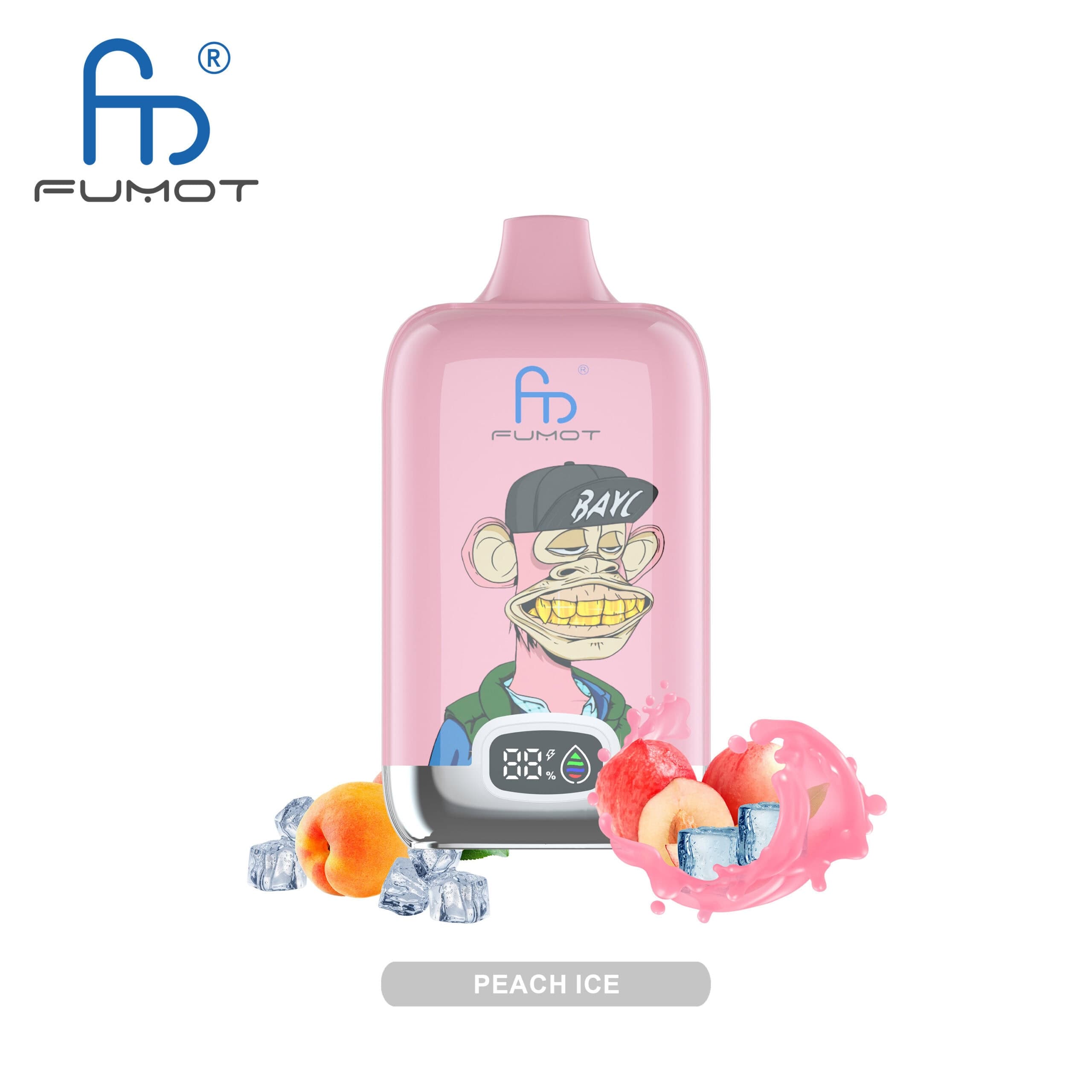 1 Fumot Digital Box 12000 bouffées Vape jetable 2% de nicotine (Entrepôt UE)