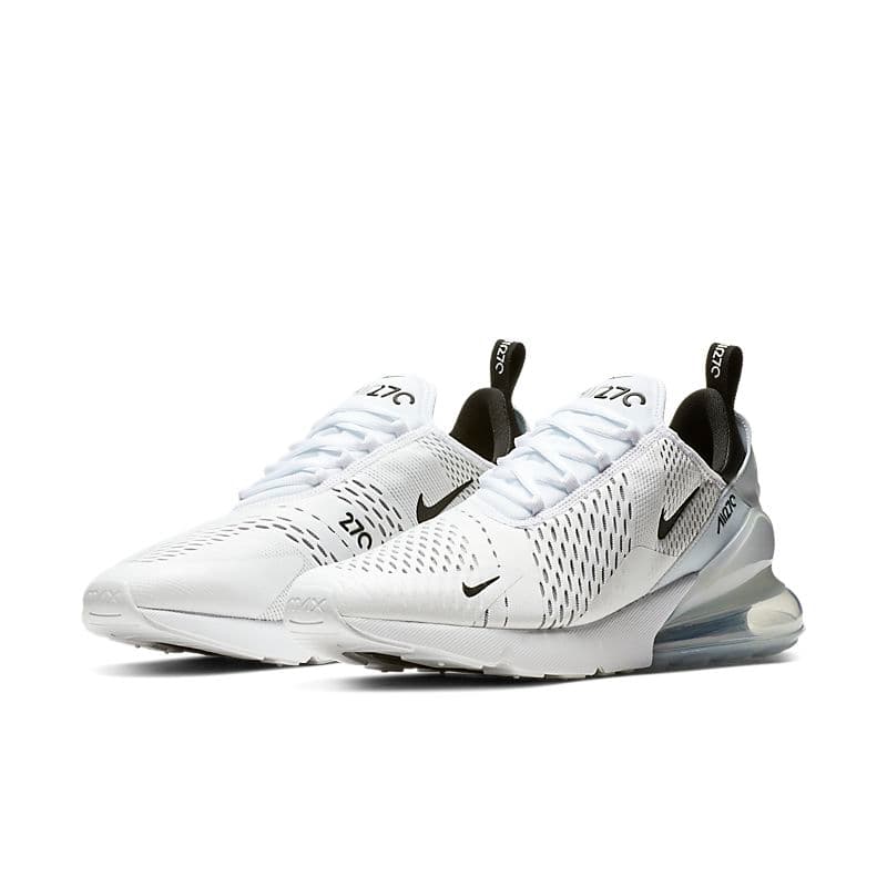 Chaussures de sport Air Max 270s pour hommes et femmes, en mesh, pour la course et l'extérieur.