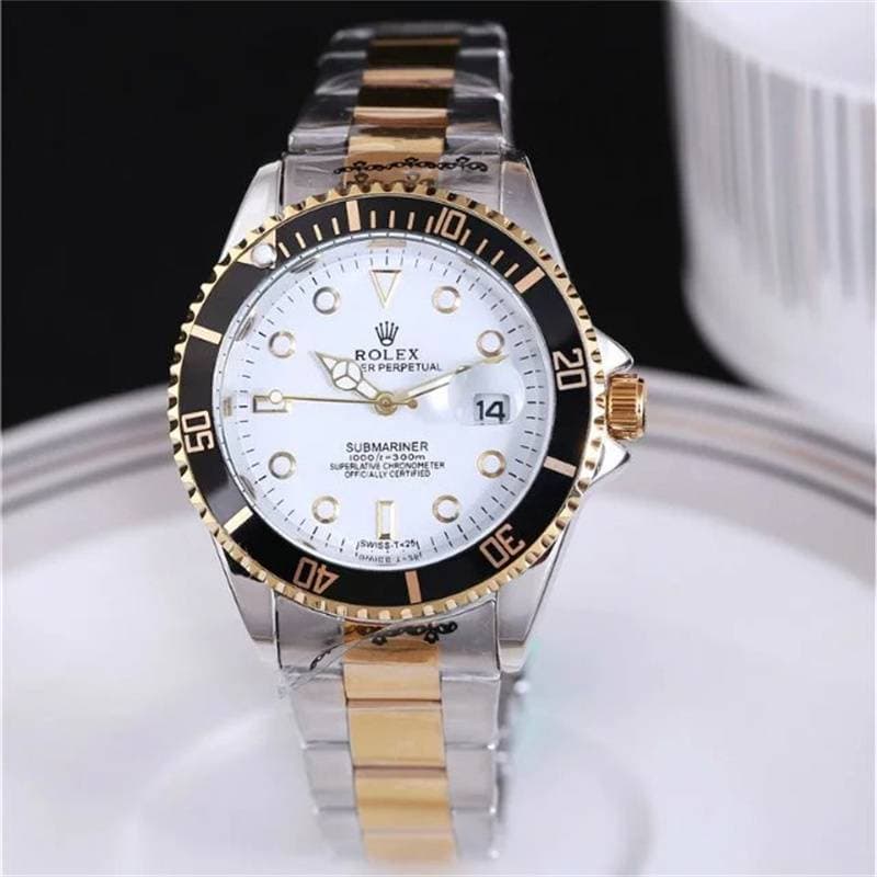 Sea-Dweller Montre pour homme étanche en métal vintage classique avec succès à quartz 37 mm