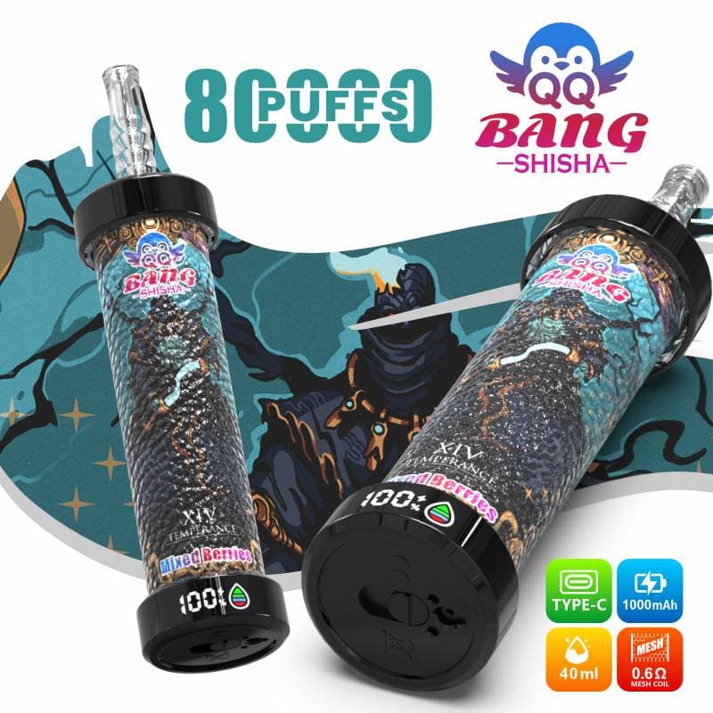 Chicha BANG KING SERIES 80K – 80 000 bouffées, 12 saveurs intenses et performances exceptionnelles grâce à son mesh.