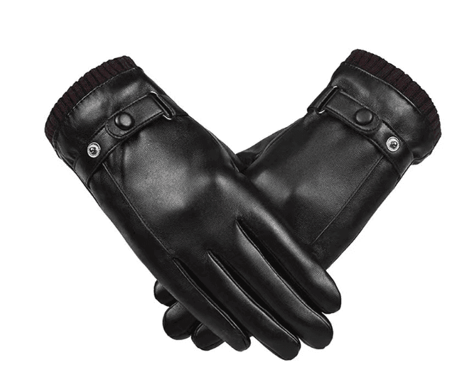 2022 new popular all-match men's gloves men's PU touch screen gloves Korean Japanese warm Men's gloves